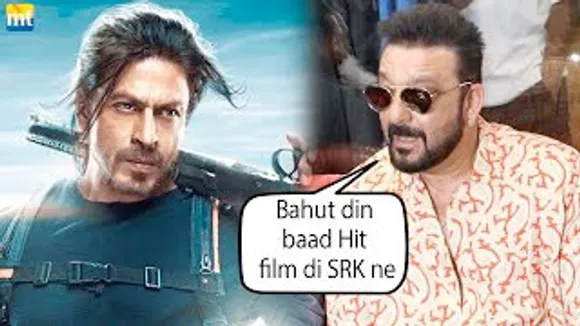 "Shah Rukh Khan ne Bahut din baad Hit film di"- Sanjay Dutt on Pathaan breaking KGF 2 records