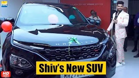 Bigg Boss Fame Shiv Thakare Buys Brand New Tata Harrier SUV Worth 20 Lakhs