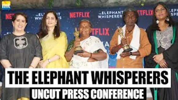 The Elephant Whisperers Makes India Proud At the Oscars - Uncut Event With Guneet Monga And Kartiki Gonsalve