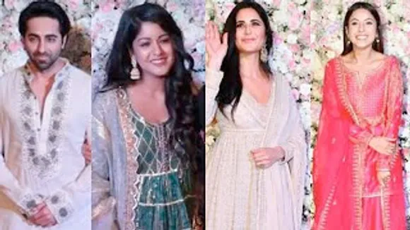 Katrina Kaif, Shehnaaz Gill, Pregnant Ishita Dutta, Ayushmann, Suniel Shetty And Others at Arpita Khan Sharma & Aayush Sharma's Eid Party