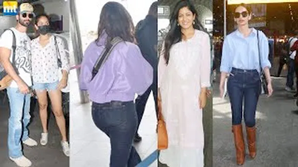 Mrunal Thakur, Bloody Daddy Shahid Kapoor, PREGNANT Ishita Dutta, Sunny Leone and Manushi Chhillar at airport