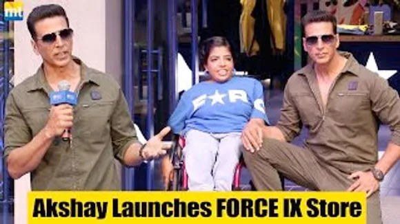 Emotional Akshay Kumar launches FORCE IX store with Discount for Army & Police officers