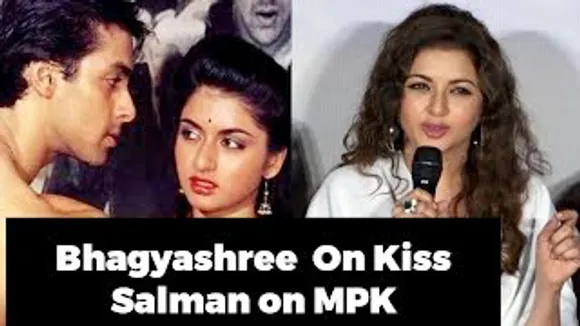 "Kiss ke liye mana kiya", Bhagyashree on Salman Khan's Maine Pyar Kiya