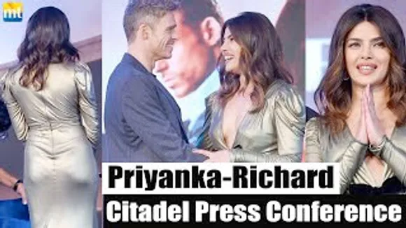 Priyanka Chopra Jonas & Richard Madden at CITADEL Press Conference Mumbai - UNCUT Event