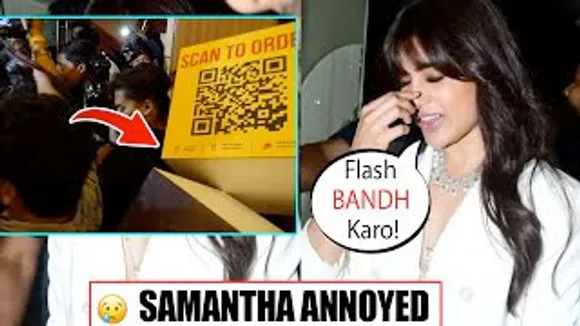 FULL ON DHAKKA MUKKI on Samantha Prabhu's Entry At Mumbai Theatre During Shaakuntalam 3D Trailer