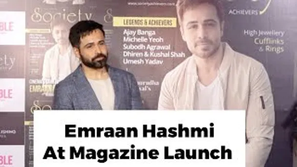Dashing Emraan Hashmi arrives to Unveil Magazine Cover
