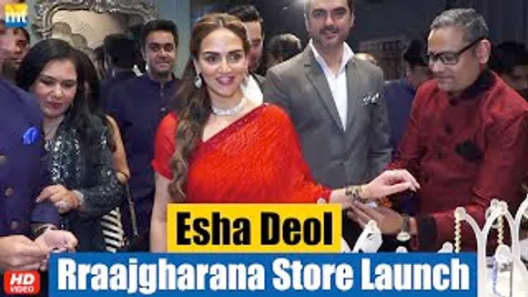 Esha Deol & Husband Bharat Takhtani launch Rraaj Gharana Jewellery Shop