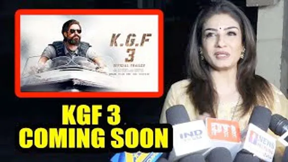 Jald aayegi KGF Chapter 3 Confirms President Ramika aka Raveena Tandon