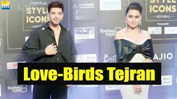 Tejasswi Prakash & Karan Kundra, Pushpa Music Composer DSP at Pinkvilla Style Icons Awards