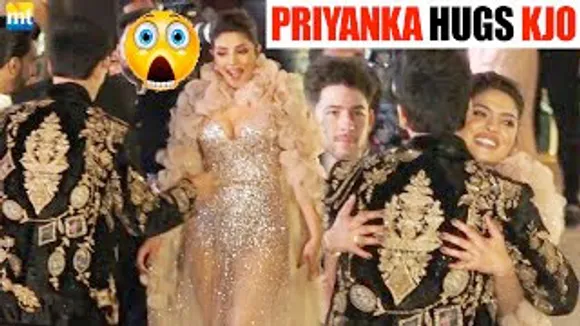 Priyanka Chopra HUGS Karan Johar after making a controversial statement on Bollywood