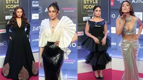 Super Hot Shriya Saran with Rakul Preet Singh, Rani Mukerji, Bhumi Pednekar, Sunny Leone At Pinkvilla Style Icons Awards
