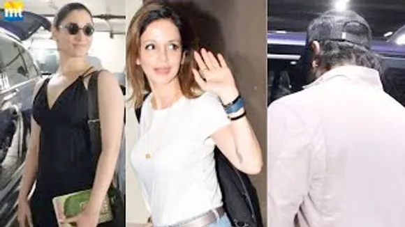 Ranbir Kapoor walks away as a lady asks for a pic, Tamannaah Bhatia Fair as Milk, Sussanne Khan At Airport