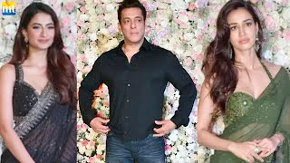 Salman Khan in BULLETPROOF Car, Hottie Disha Patani, Palak Tiwari And Others At Aayush Sharma-Arpita Khan Sharma's Eid Party