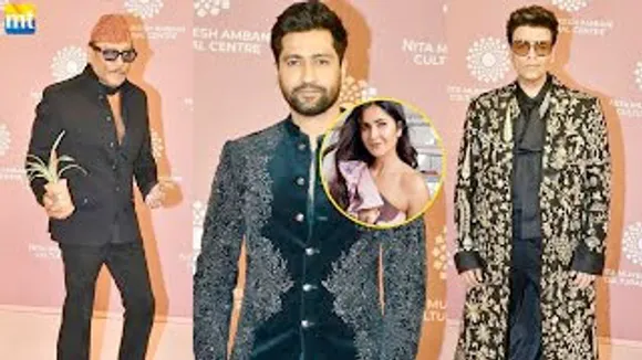 Vicky Kaushal, Katrina Kaif(MISSING), Bydefault Jackie Shroff with His Plant And Karan Johar At Day 2 Of NMACC