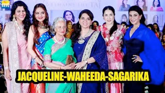 Jacqueline Fernandez, Waheeda Rehman & Sagarika Ghatge at Walk For A Cause