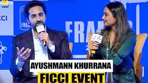 Ayushmann Khurrana Inaugural Session At FICCI Frames, talks about his Journey In Bollywood