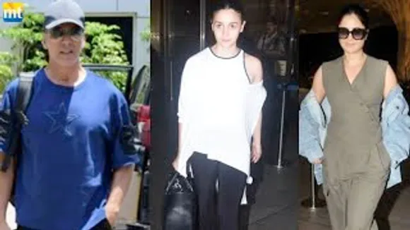 Katrina Kaif flaunts her gorgeous smile, Alia Bhatt Returns from Gucci Event, Akshay Kumar Leaves For Dehradun, Shilpa Shetty Looks Stunning At Airport