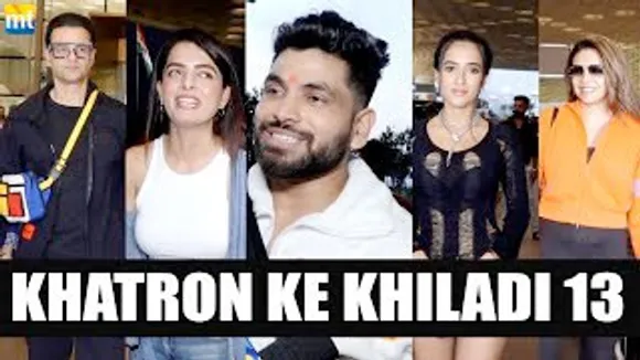 Shiv Thakare, Soundous Moufakir, Anjali Anand, Anjum Fakih, Ruhi Chaturvedi, Arijit Taneja, Rohit Roy & Dino James Leave For Khatron Ke Khiladi 13 Shoot