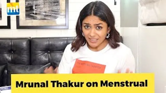 It's Not DIRTY, It's Normal! Mrunal Thakur Spread Awareness about Menstrual Hygiene & Sanitary Pads