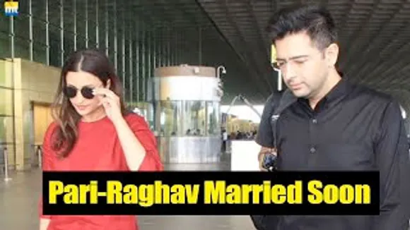 Parineeti Chopra & Raghav Chadha rumoured to be engaged on May 13 seen leaving together