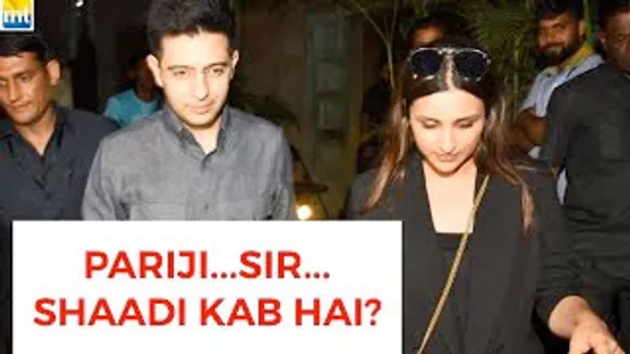 Pariji....Sir...Shaadi Kab Hai? Parineeti Chopra & Raghav Chadha on a Dinner Date before Wedding