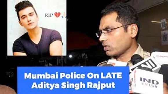 Aditya Singh Rajput Demise : FIRST REACTION & Detailed Report by DCP Krishnakant Upadhyay