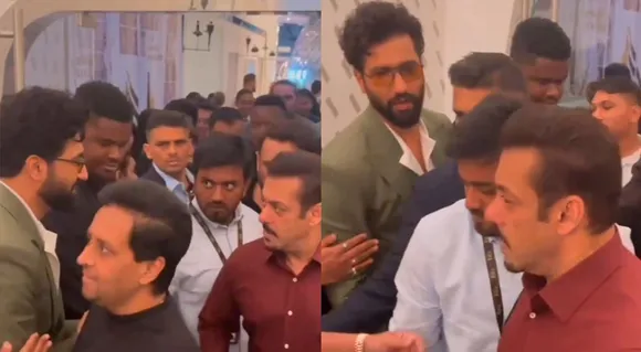 Salman Khan's Bodyguard Did Not Recognise Vicky Kaushal; Pushed Him Away at IIFA! Watch Video -