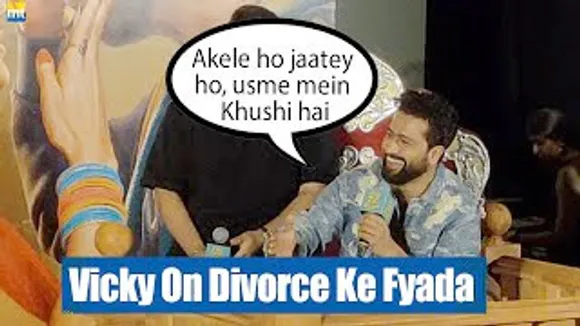 Vicky Kaushal tells DIVORCE ke Fayde and Nuksan During Zara Hatke Zara Bachke Trailer Launch