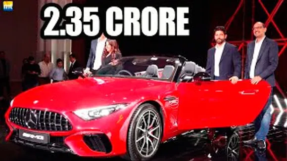 Farhan Akhtar & Zoya Akhtar launch Rs 2.35 Crore New Mercedes AMG SL 55 Sports Car