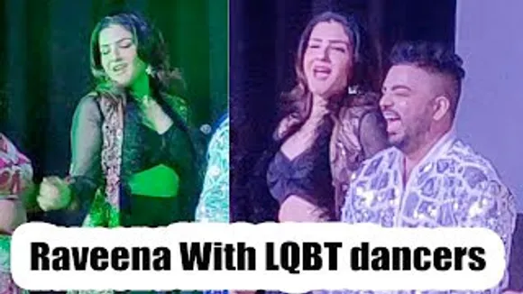Raveena Tandon Dances On Her Song Kisi Disco Mein Jaye With LQBT Dancers