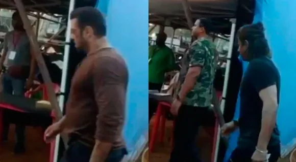 LEAKED VIDEO : Salman Khan and Shah Rukh Khan Shoot For Tiger 3 Action Sequence —