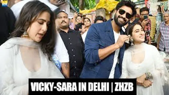 Vicky Kaushal & Sara Ali Khan Go Jhumka Shopping In Delhi, So Cute Together During Zara Hatke Zara Bachke Promotions