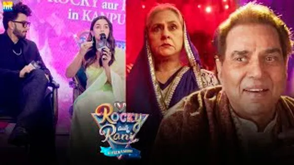 Alia Bhatt & Ranveer Singh Share Their Experience On Working With Dharmendra, Jaya Bachchan, Shabana From RRKPK