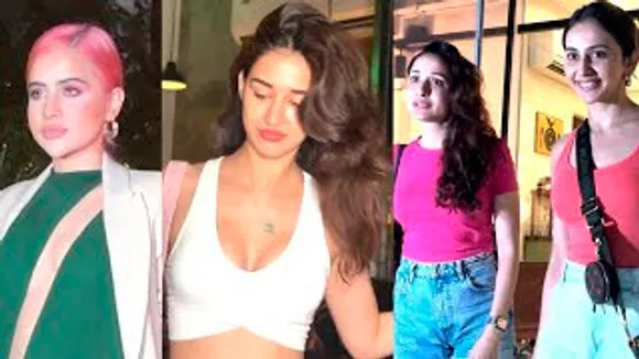 Disha Patani With Her Rumoured BF, Urfi Javed's In New Hair Look, Rakul Preet Singh-Pragya Jaiswal At Cafe, Rani Mukerji Spotted In The City