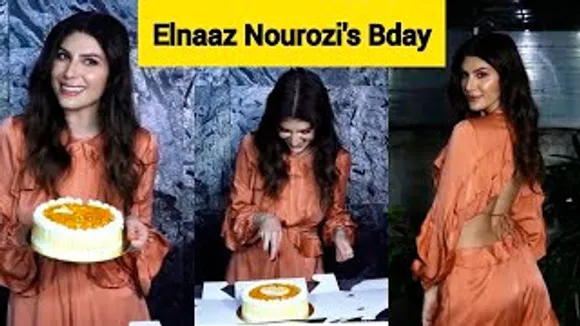 'Shah Rukh Sir Ki Wajah Se Aaj Mein Yahan Hun' - Elnaaz Norouzi Celebrates Her Birthday With Paps