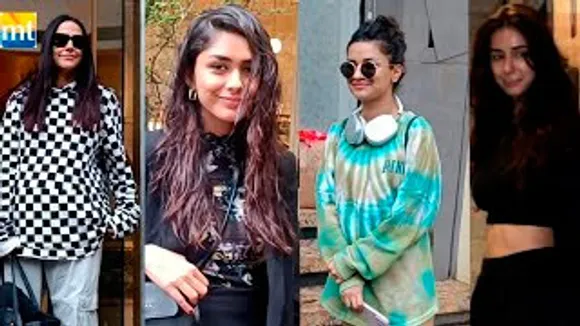 Mrunal Thakur Getting Wet In Rain, Disha Patani At Gym In Night, Avneet Kaur & Neha Dhupia At Salon