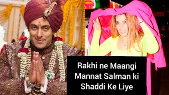 CHAPPAL नही पहनुंगी Jab Tak Salman Bhai ki SHAADI नही हो जाती - Rakhi Sawant Returns Barefoot From Dubai