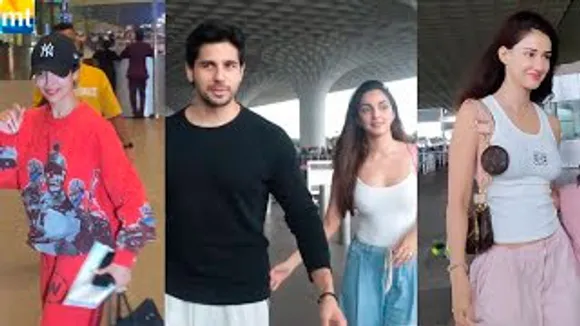 Sidharth Malhotra-Kiara Advani Off To Vacation, Disha Patani Seems Barbie, Red Hot Malaika Arora At Airport