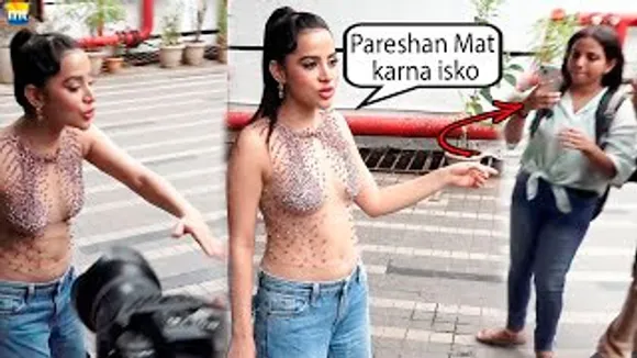 में पीछे हूँ, तुम लोग kyun आगे हो रहे हो! Urfi Javed Interacts With Newly Joined Female Photographer