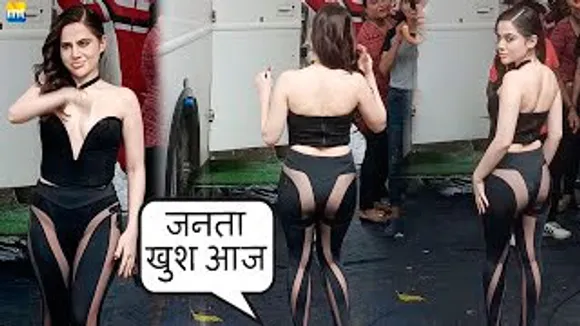 'Janta खुश' 'Yeh Chahiye Tha' when Urfi Javed turns Back, says I am Sweet as MAKHI comes on her face