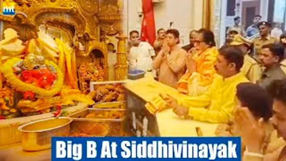 Amitabh Bachchan Visits Siddhivinayak Temple For Bappa Darshan