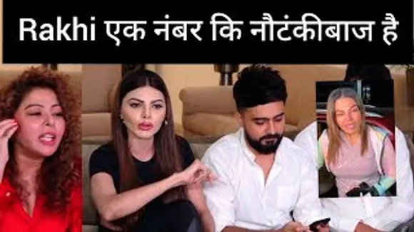 Sherlyn Chopra Mocks Rakhi & Lies on Floor, Supports Ex-Hubby Adil Khan Durani During Press Conference