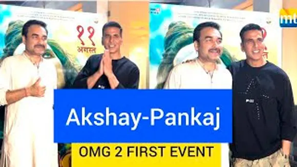Akshay Kumar, Pankaj Tripathi, Yami Gautam & OMG 2 team doing FIRST EVENT Before release