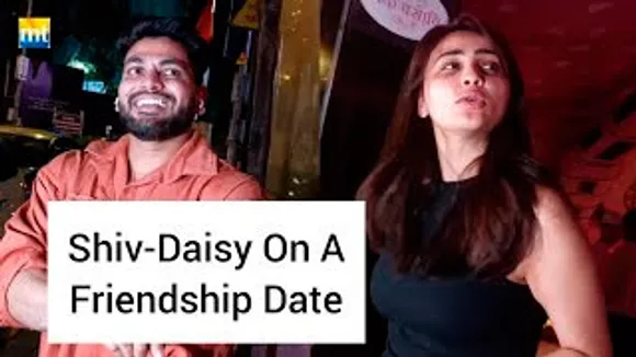 Shiv Thakare Blushes When Paps Call Him "Nice Jodi" With Daisy Shah