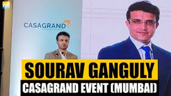 "Home Is Important," Dada Sourav Ganguly Launches Building Campaign in Mumbai