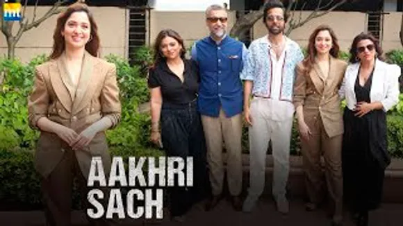 Gorgeous Tamannaah Bhatia & Abhishek Banerjee With AAKHRI SACH Team During The Promotions