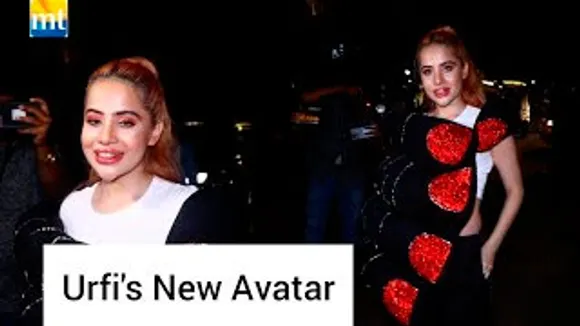 Urfi Javed's New Panja Red Nailpolish wala Look, talks about Elvish winning BB OTT 2's Trophy