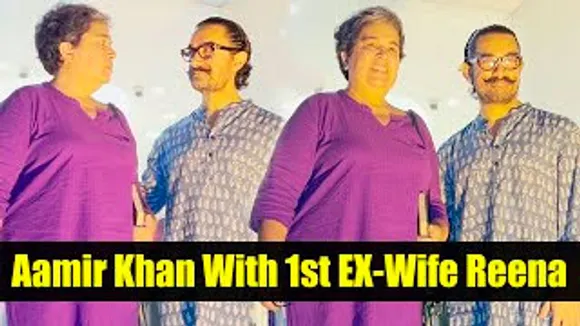 Aamir Khan Goes Out With His First Ex-Wife Reena For Jewellery Shopping