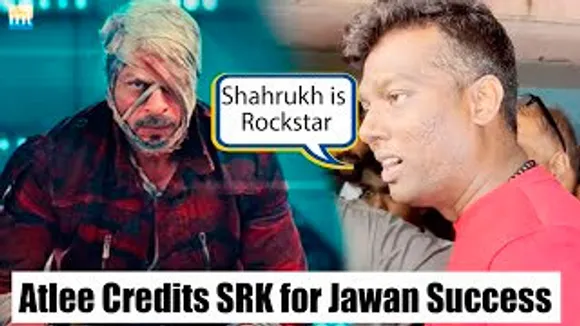 All Because Of SHAH RUKH KHAN - Atlee Credits SRK For Jawan's Huge Success As He Visits Gaiety Galaxy