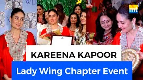 Kareena Kapoor Looks Radiant In Red At 36th Edition Of IMC Women Event